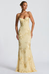 Women's Prom Floral Sweetheart Dress | Maxi