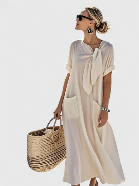 Women's Loose Elegant Summer Dress | Midi