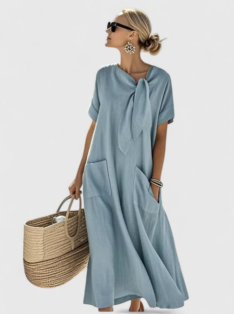 Women's Loose Elegant Summer Dress | Midi