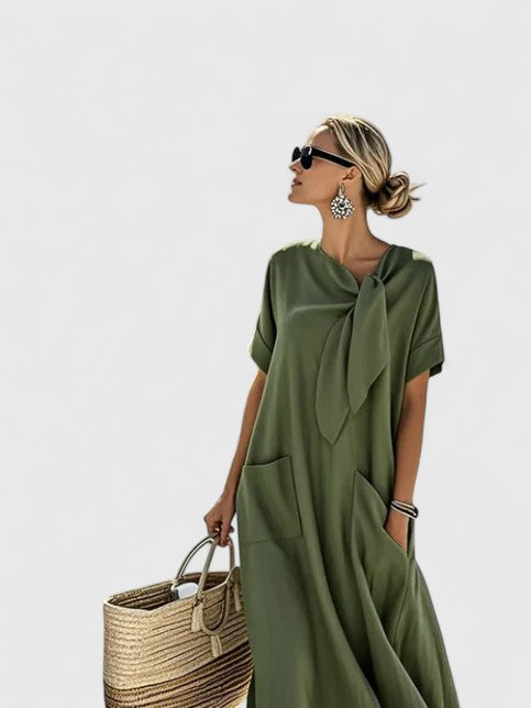 Women's Loose Elegant Summer Dress | Midi