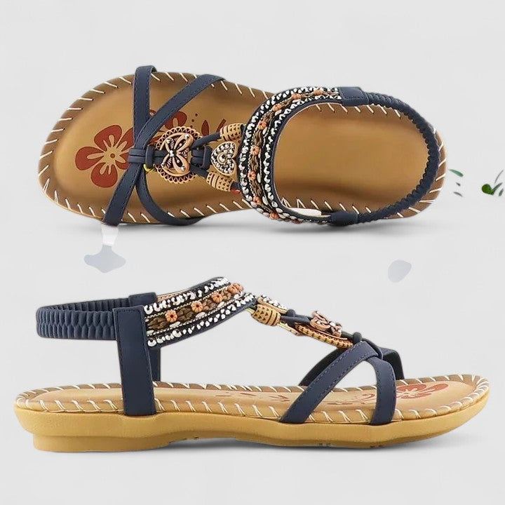 Women's Boho Summer Orthopedic Sandals | Flat