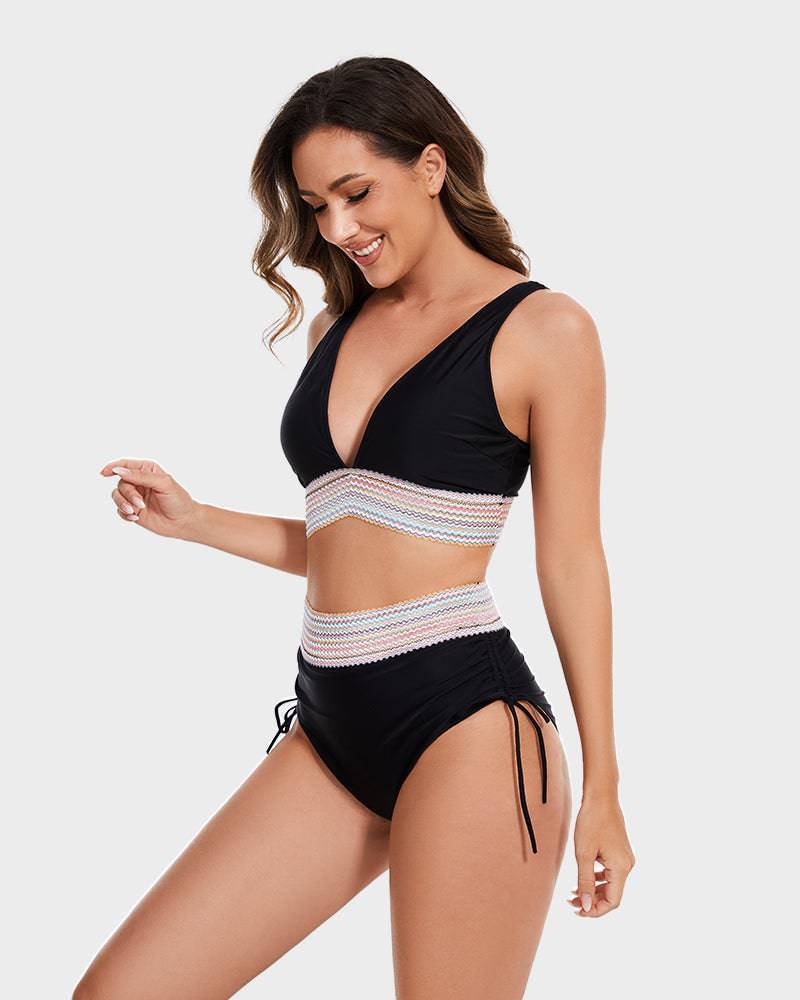 Women's Summer High Waist Bikini Set | Two-Piece